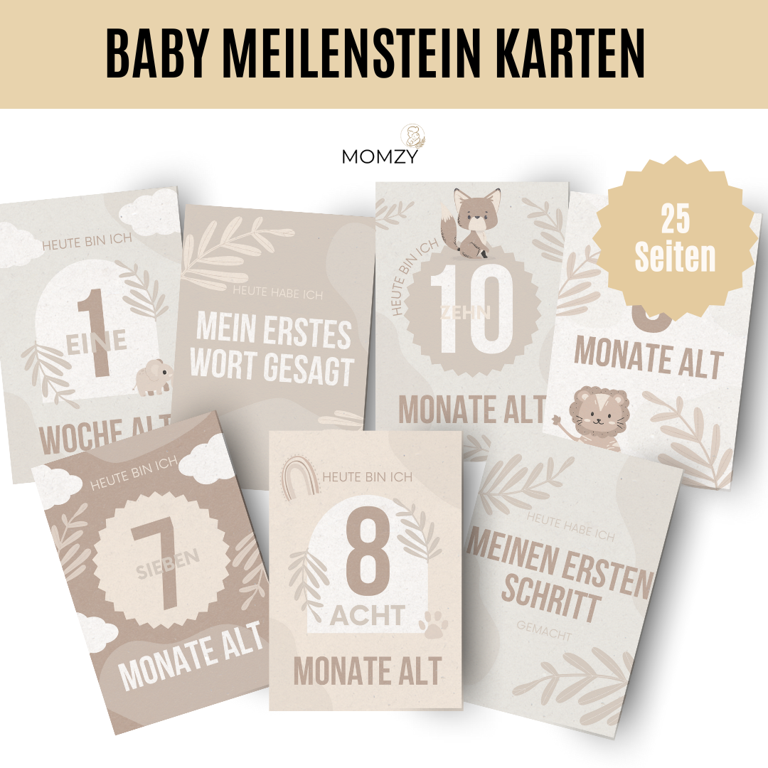 Canva Baby Bundle - 120 fertige Vorlagen